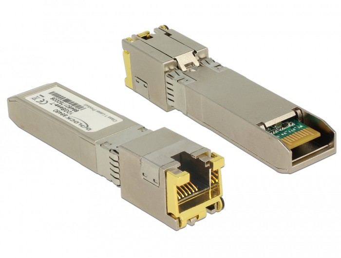 DeLOCK 86460 red modulo transceptor Cobre 10000 Mbit/s SFP+ - DeLOCK