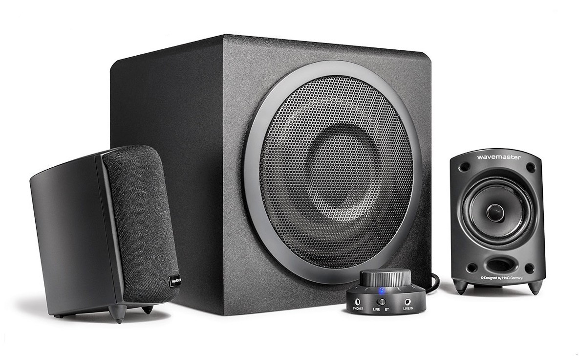 Wavemaster MOODY BT speaker set 65 W Universal Grey 2.1 channels 15 W