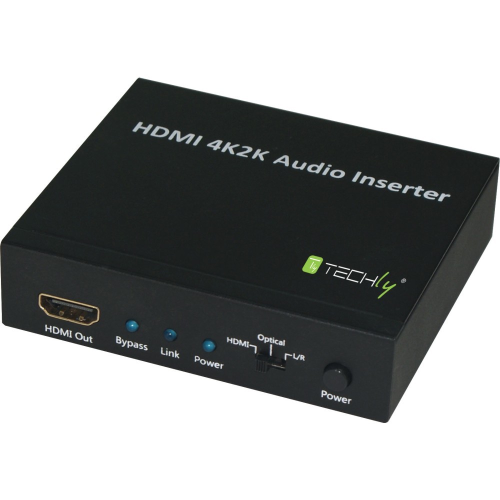 Techly HDMI 4K2K Audio Inserter - Techly HDMI 4K2K Audio Inserter,