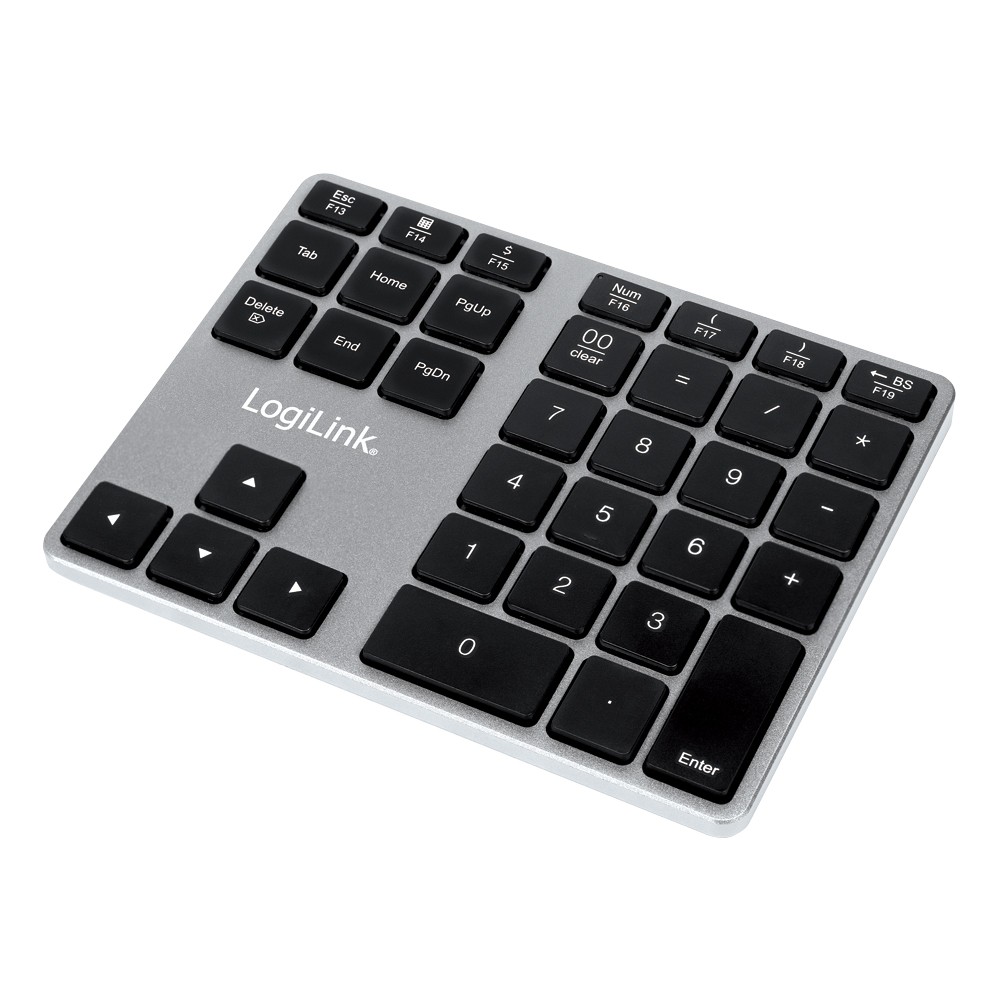 LogiLink ID0187 Bluetooth Nummernblock Silber