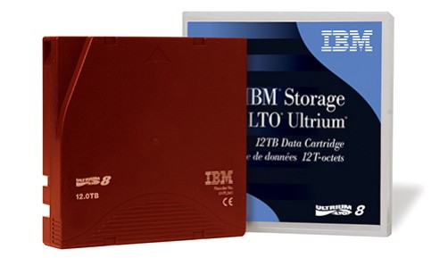 IBM LTO Ultrium 8 Storage drive Tape Cartridge 12 TB - IBM LTO