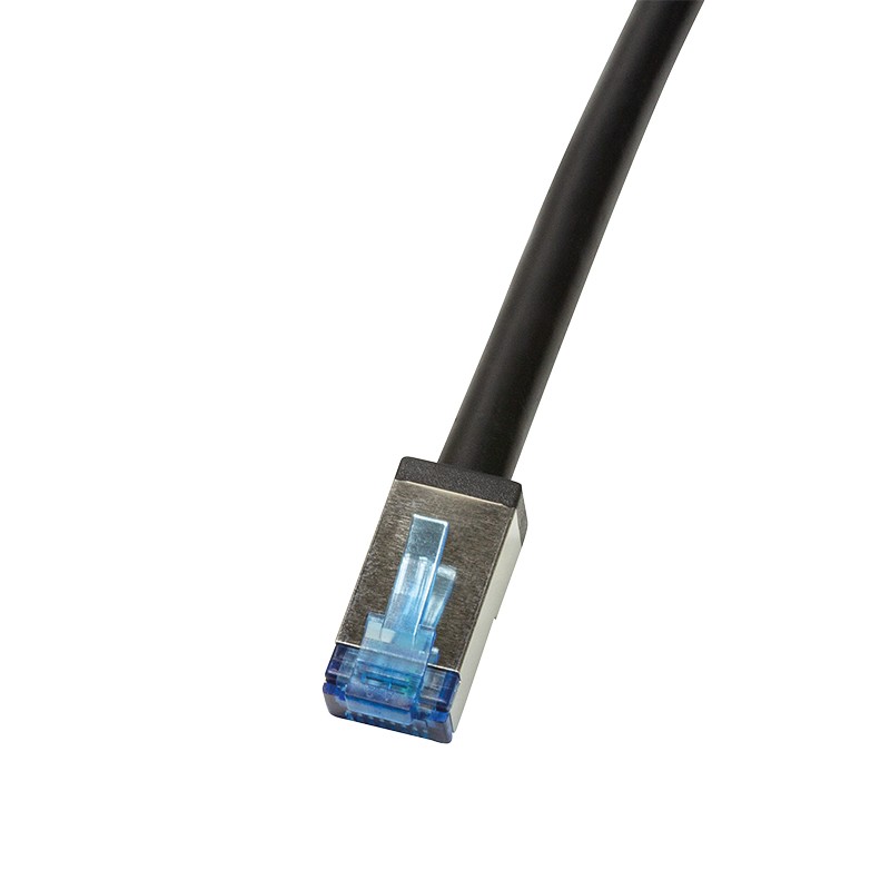 LogiLink CQ7123S networking cable Black 30 m Cat6a S/FTP (S-STP) -