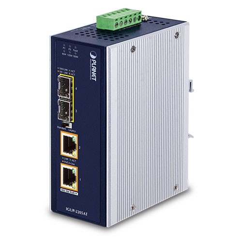 PLANET IGUP-2205AT network media converter 1000 Mbit/s Multi-mode,