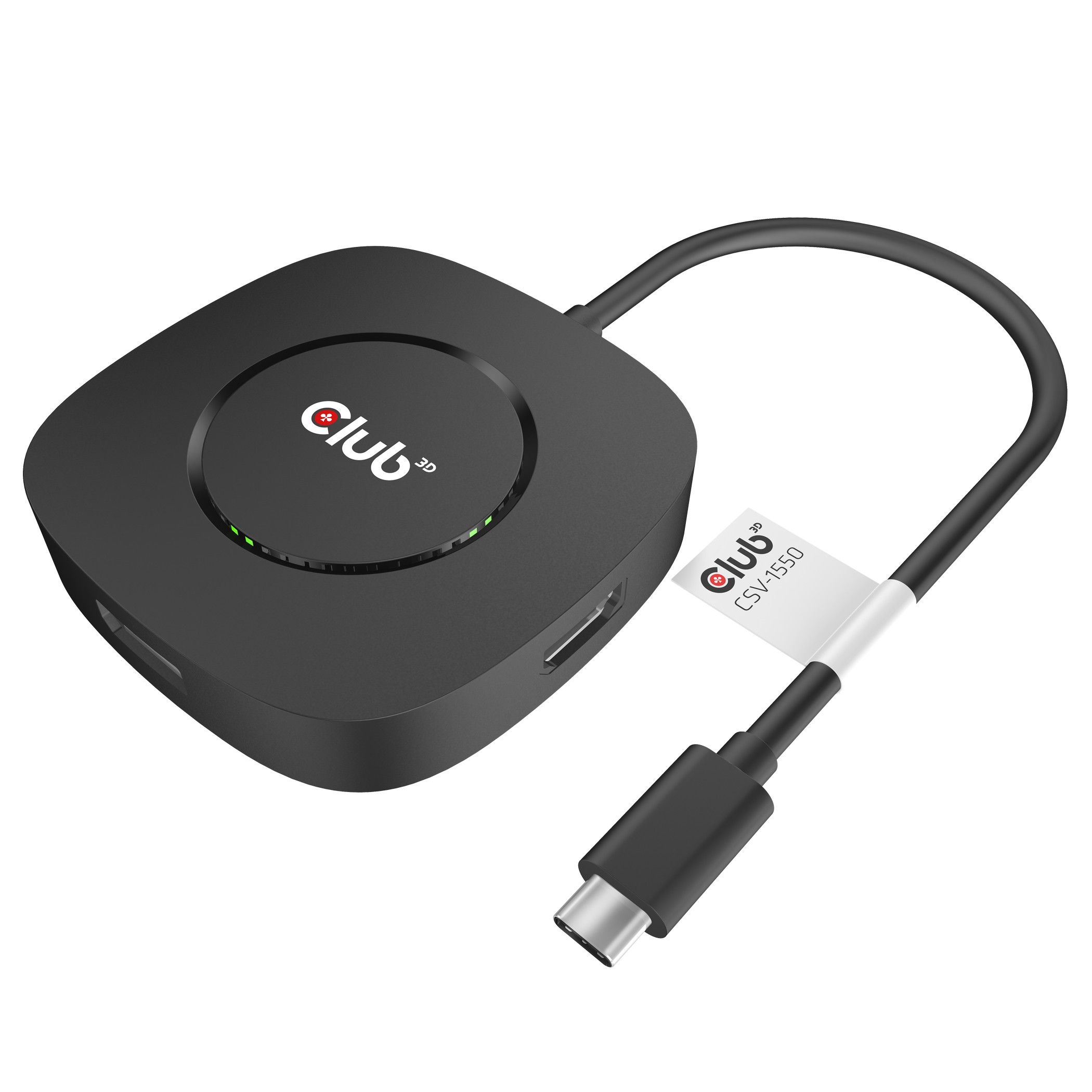 CLUB3D USB Type C 3.2 Gen 1 Multi Stream Transport (MST)Hub