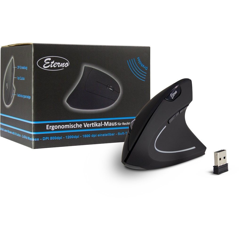 Sotel | Inter-Tech KM-206R mouse Office Ambidextrous RF Wireless ...