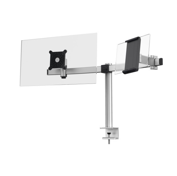 Durable Monitor mount for 1 screen and 1 tablet - Durable Monitor