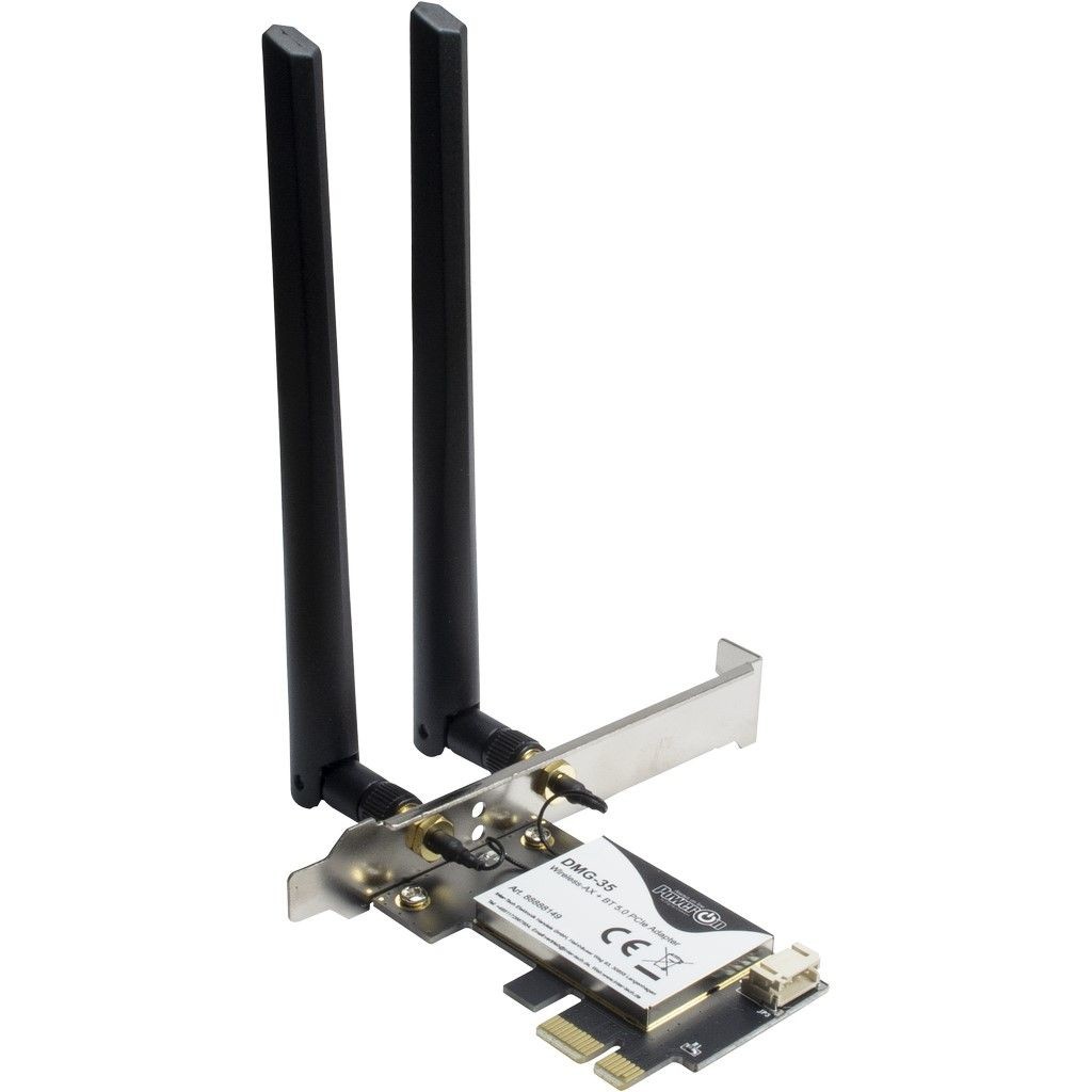 Inter-Tech DMG-35 Internal WLAN / Bluetooth 3000 Mbit/s - Inter-Tech