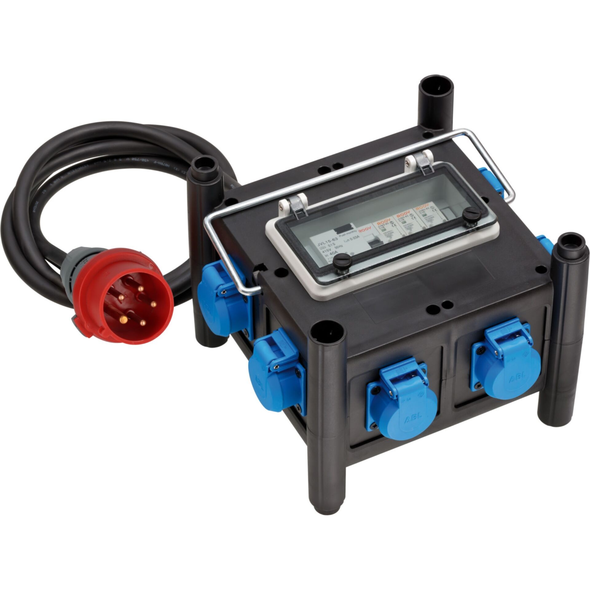 Brennenstuhl 1153690600 Verteilerbox black