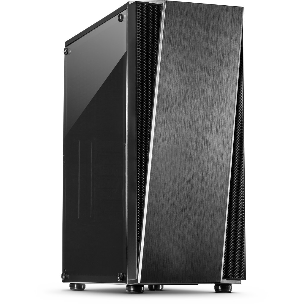 Inter-Tech T-11 Televen Tower Noir - Inter-Tech T-11 Televen, Tower,