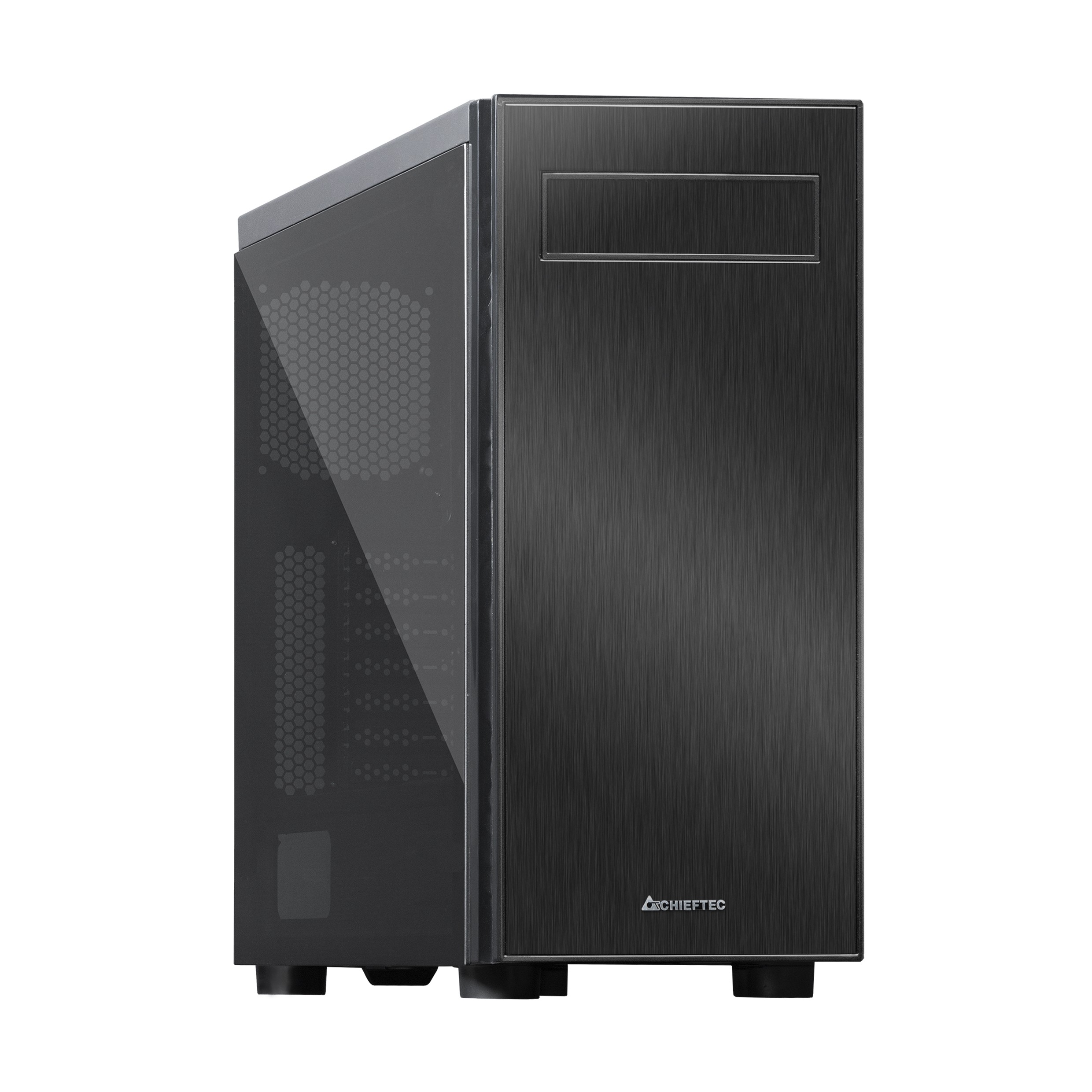 Chieftec AL-02B-TG-OP computer case Tower Black - Chieftec AL-02B-TG-