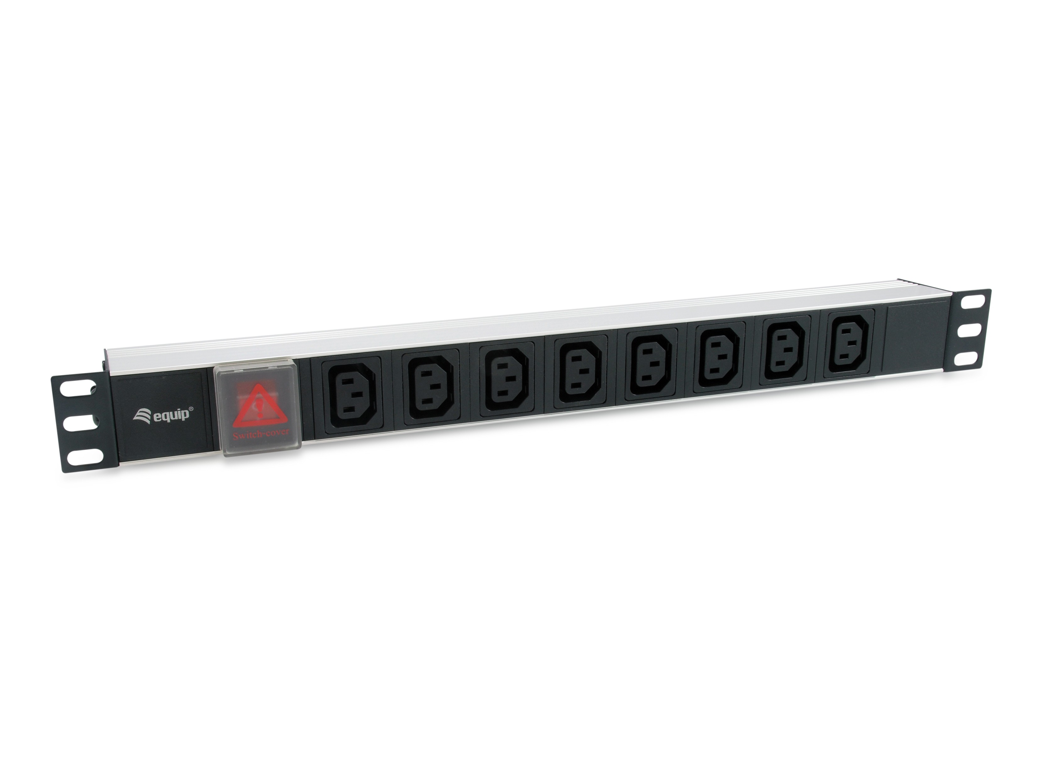 Equip 333310 power distribution unit (PDU) 8 AC outlet(s) 1U Black -