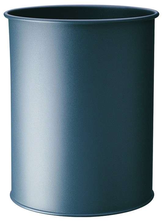 Durable 330158 papelera 15 L Alrededor Metal Antracita - Durable