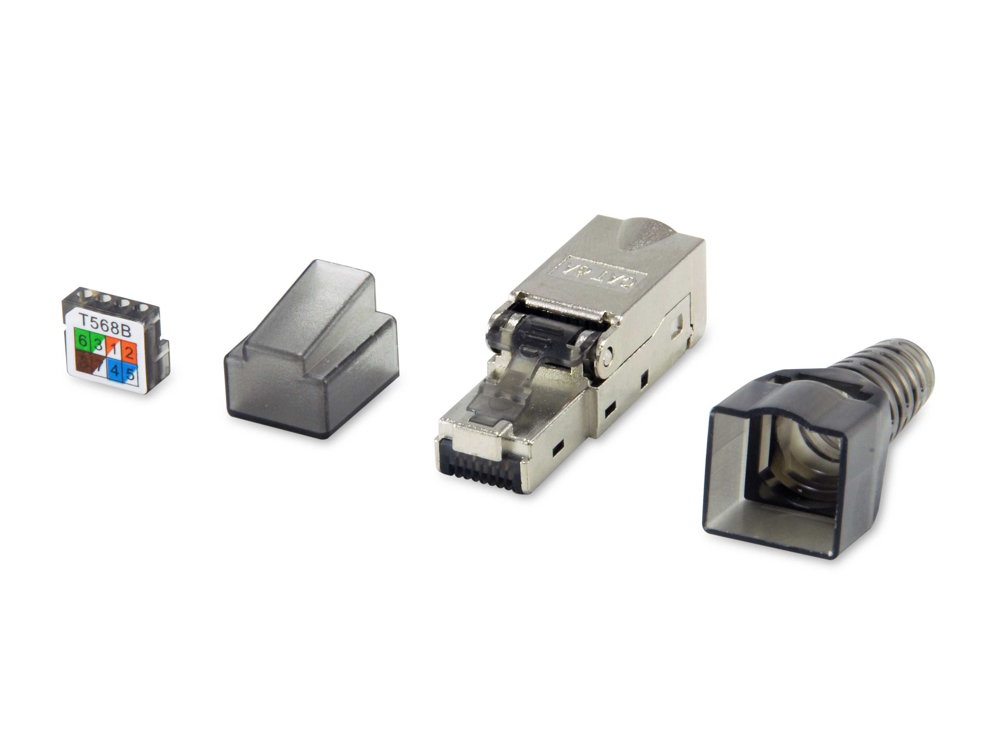 Equip 121171 wire connector RJ-45 Nickel - Equip 121171, RJ-45,