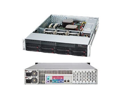 Supermicro 825TQC-R802LPB Support Noir 800 W - Supermicro 825TQC-