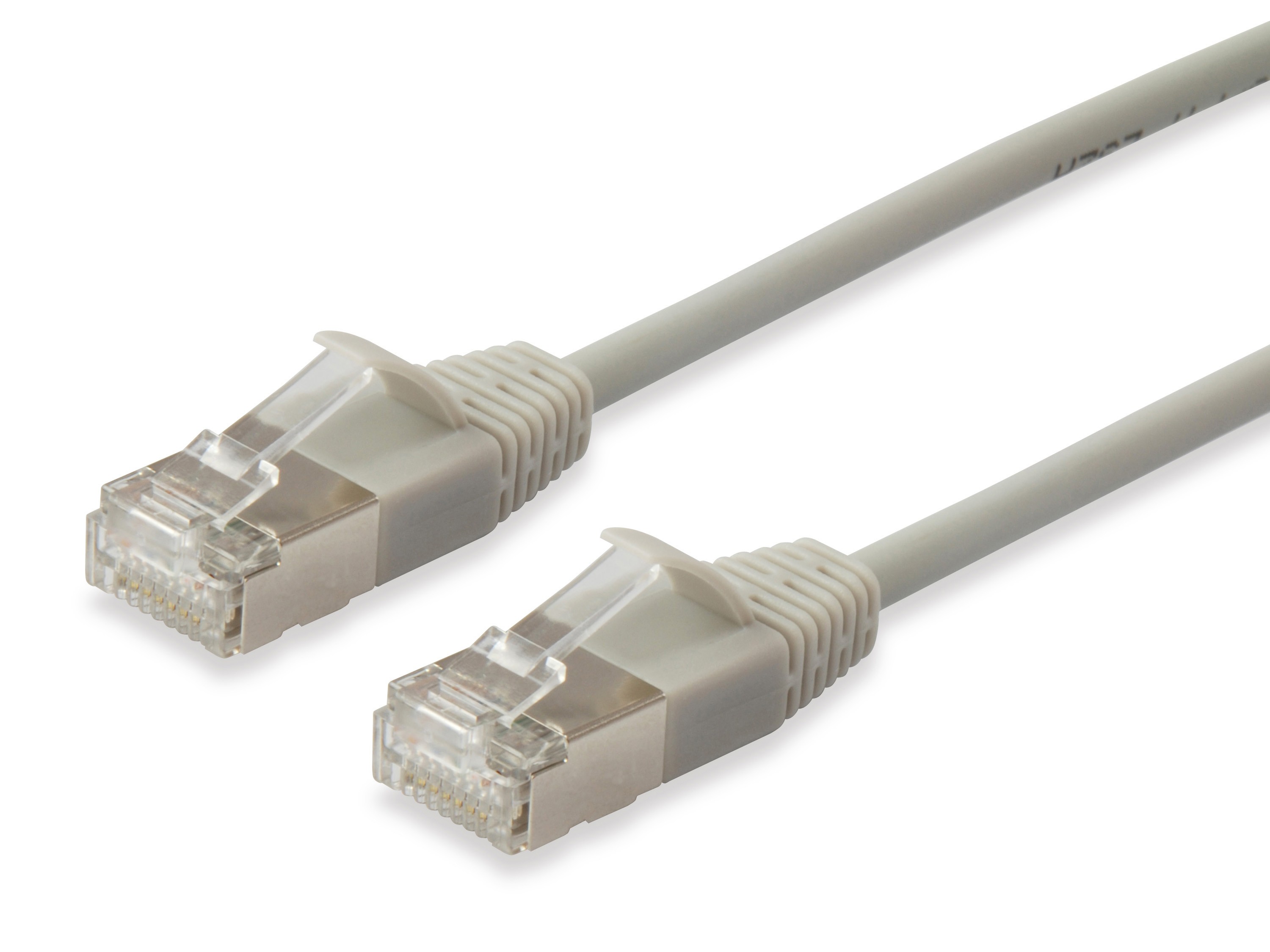 Equip Cat.6A F/FTP Slim Patch Cable, 20m, Beige - Equip Cat.6A F/FTP