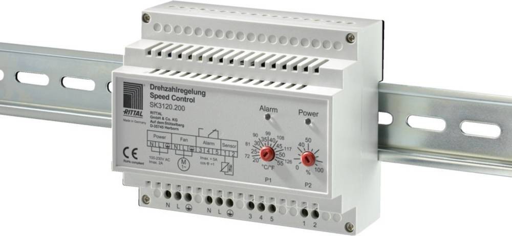 Rittal 3120.200 rack accessory - Rittal 3120.200, White, 100-230 V,