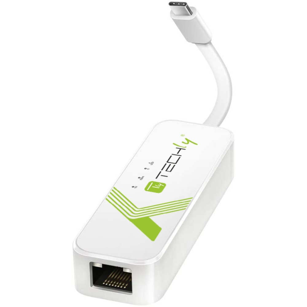 Techly IADAP USB31-ETGIGA3 network card Ethernet 5000 Mbit/s - Techly