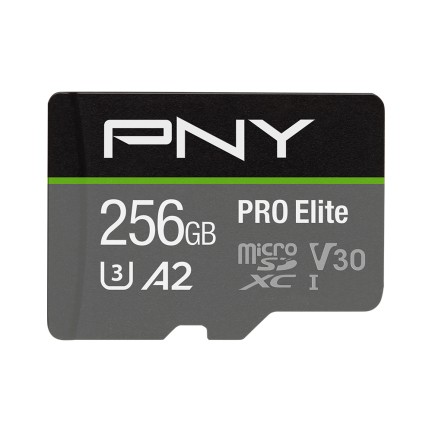PNY Pro Elite 256 GB MicroSDXC UHS-I Class 10 - PNY Pro Elite, 256 GB,
