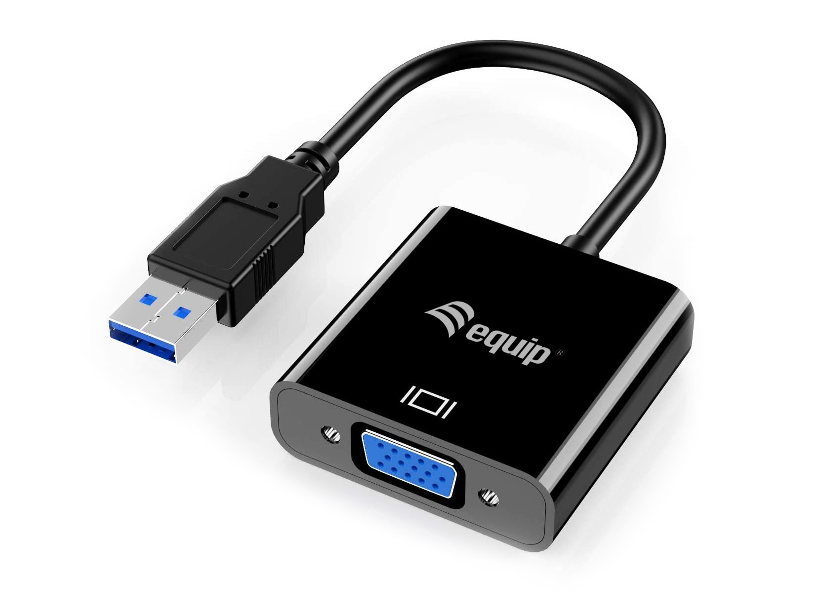 Equip USB 3.0 to VGA Adapter - Equip USB 3.0 to VGA Adapter, 3.2 Gen
