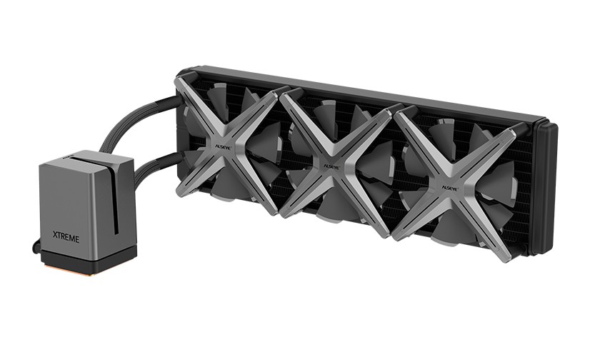 Inter-Tech Kühler ALSEYE X360 AiO-Wasserkühlung X12 3X120mm