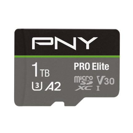 PNY Pro Elite 1 TB MicroSDXC UHS-I Class 10 - PNY Pro Elite, 1 TB,
