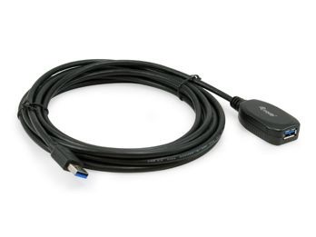 Equip 133346 USB cable USB 3.2 Gen 1 (3.1 Gen 1) 5 m USB A Black -