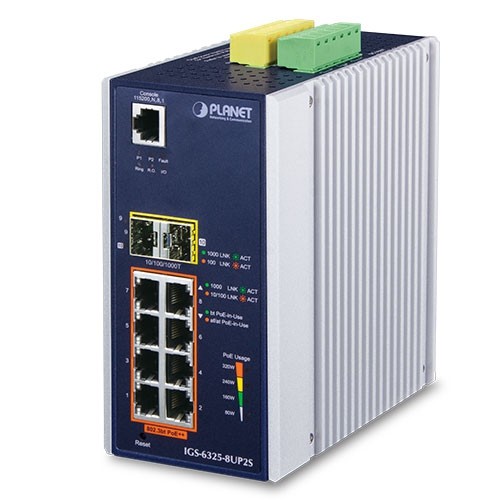PLANET IGS-6325-8UP2S network switch Managed L3 Gigabit Ethernet (10/