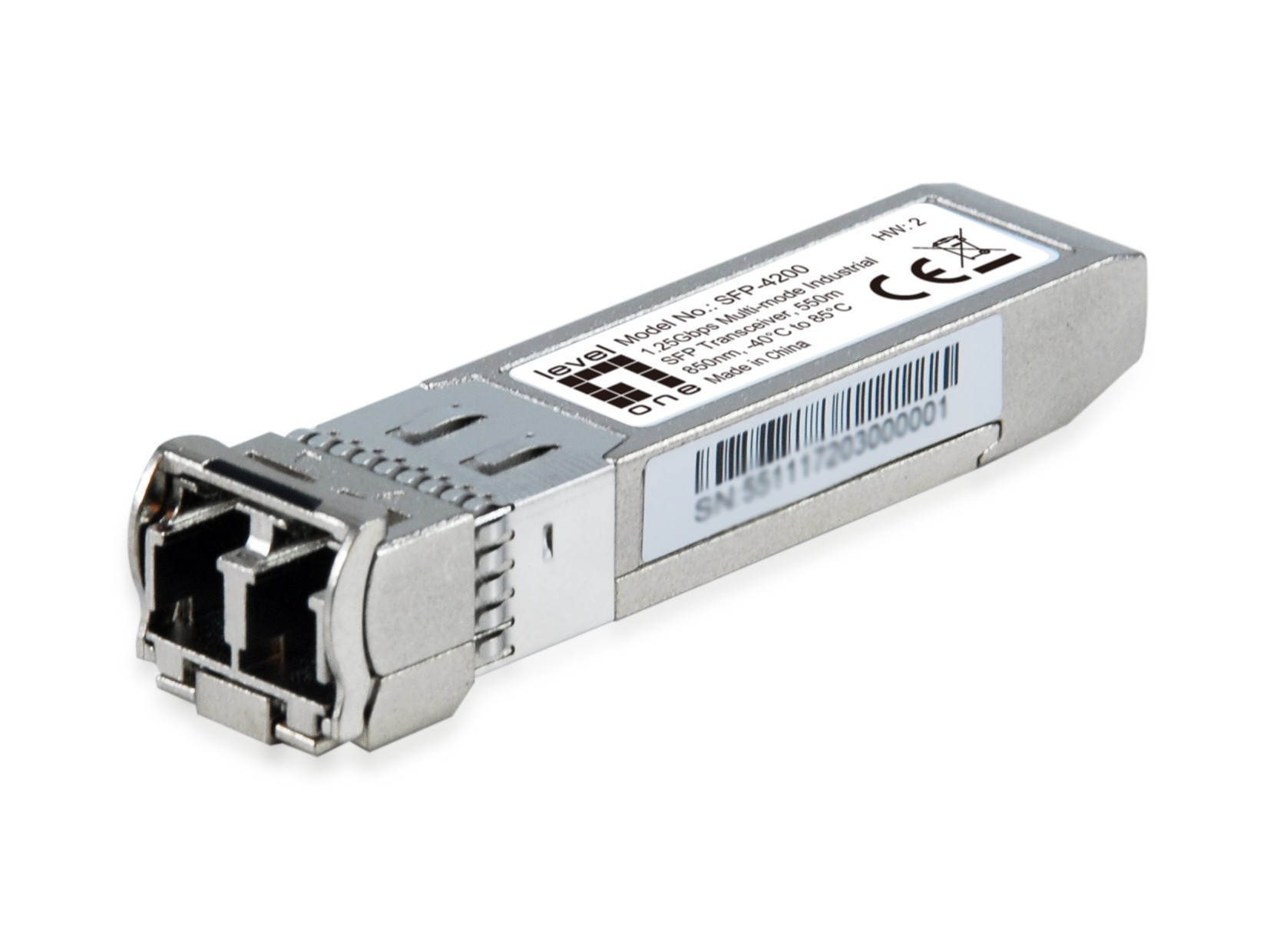 LevelOne SFP-4200 module émetteur-récepteur de réseau Fibre