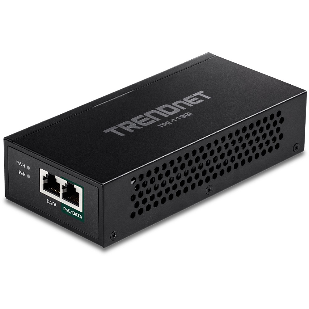 Trendnet TPE-119GI PoE adapter Gigabit Ethernet - Trendnet TPE-119GI,