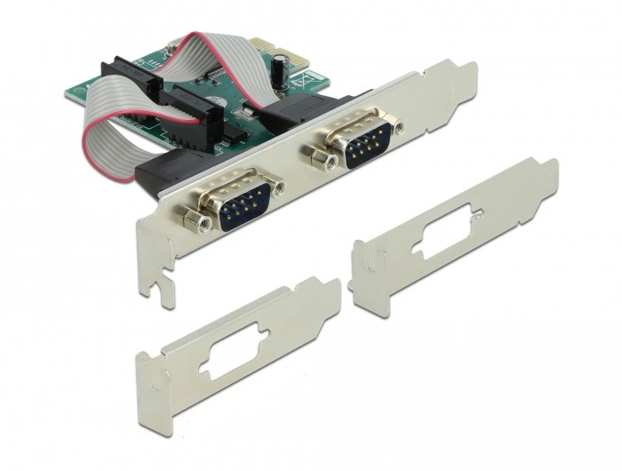 DeLOCK PCI Express x1 Card to 2 x Serial RS-232 - DeLOCK PCI Express