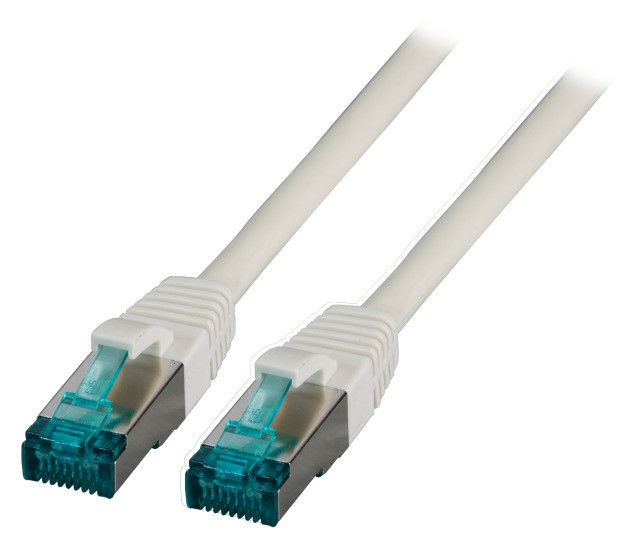 EFB RJ45 Patchkabel S/FTP Cat.6A LSZH 15.00m grau