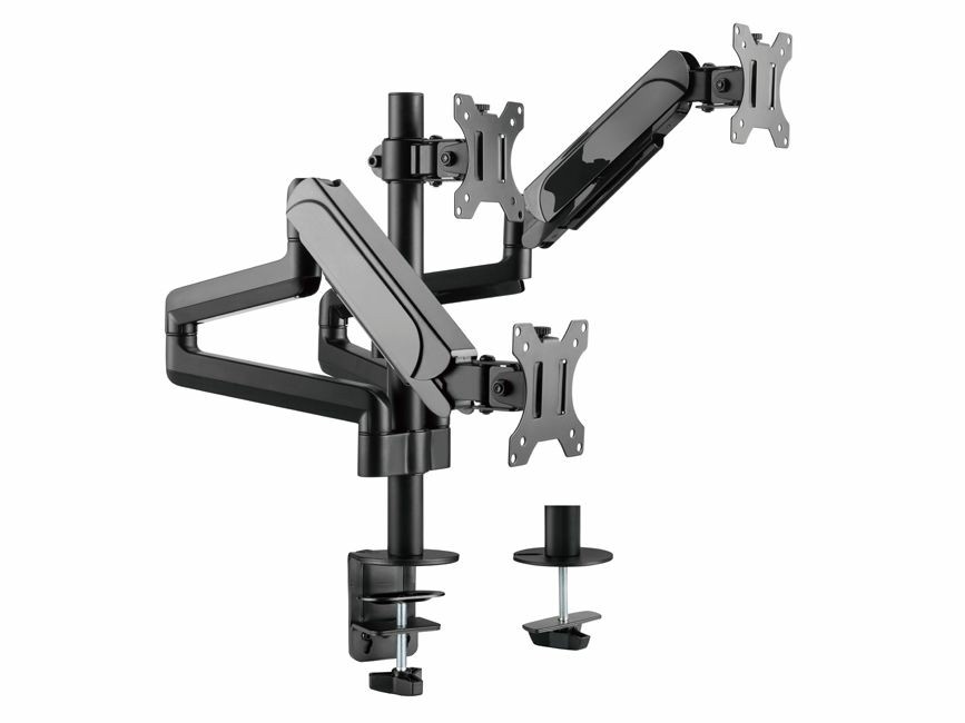Equip 17"-27" Triple Monitor Desk Mount Bracket - Equip 17"-27"