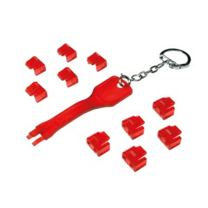 LogiLink MP0042 computer case part - LogiLink MP0042, Red