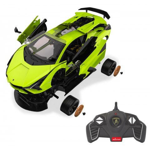 Jamara Lamborghini Sian FKP 37 1:18 grün 2,4GHz Bausatz