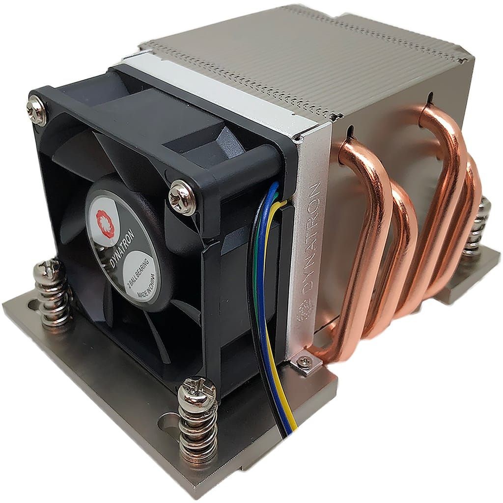Inter-Tech A-38 Processor Cooler 6 cm Black 1 pc(s) - Inter-Tech A-38,