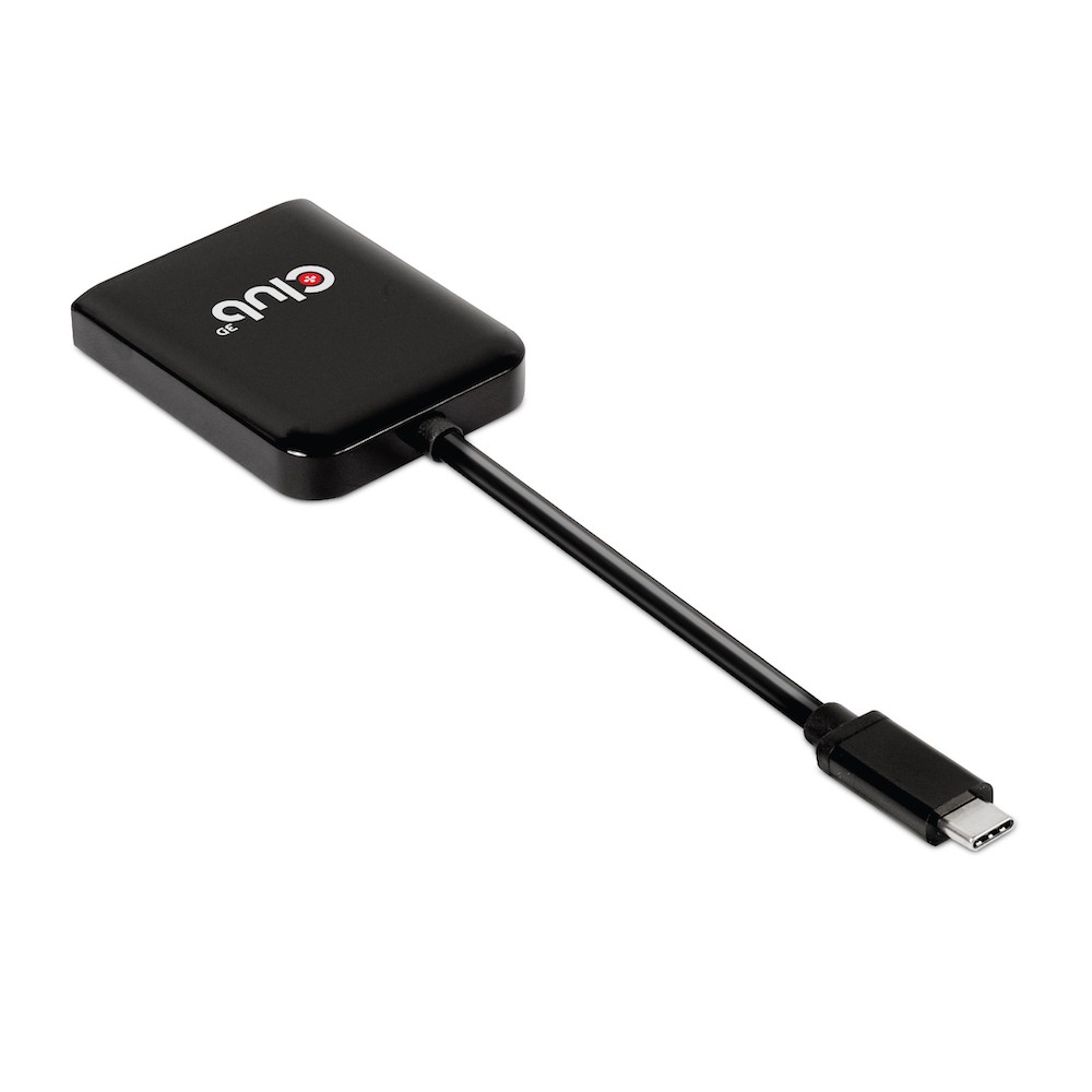 CLUB3D USB3.2 Gen2 Type-C(DP Alt-Mode) to DisplayPort Dual