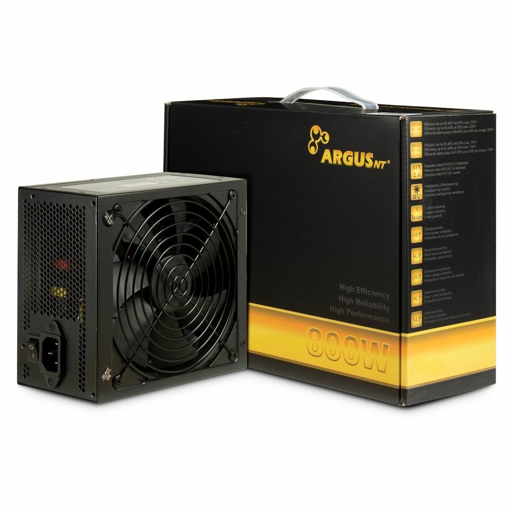 Inter-Tech ArgusNT GPS-800 unité d'alimentation d'énergie 800 W 20+
