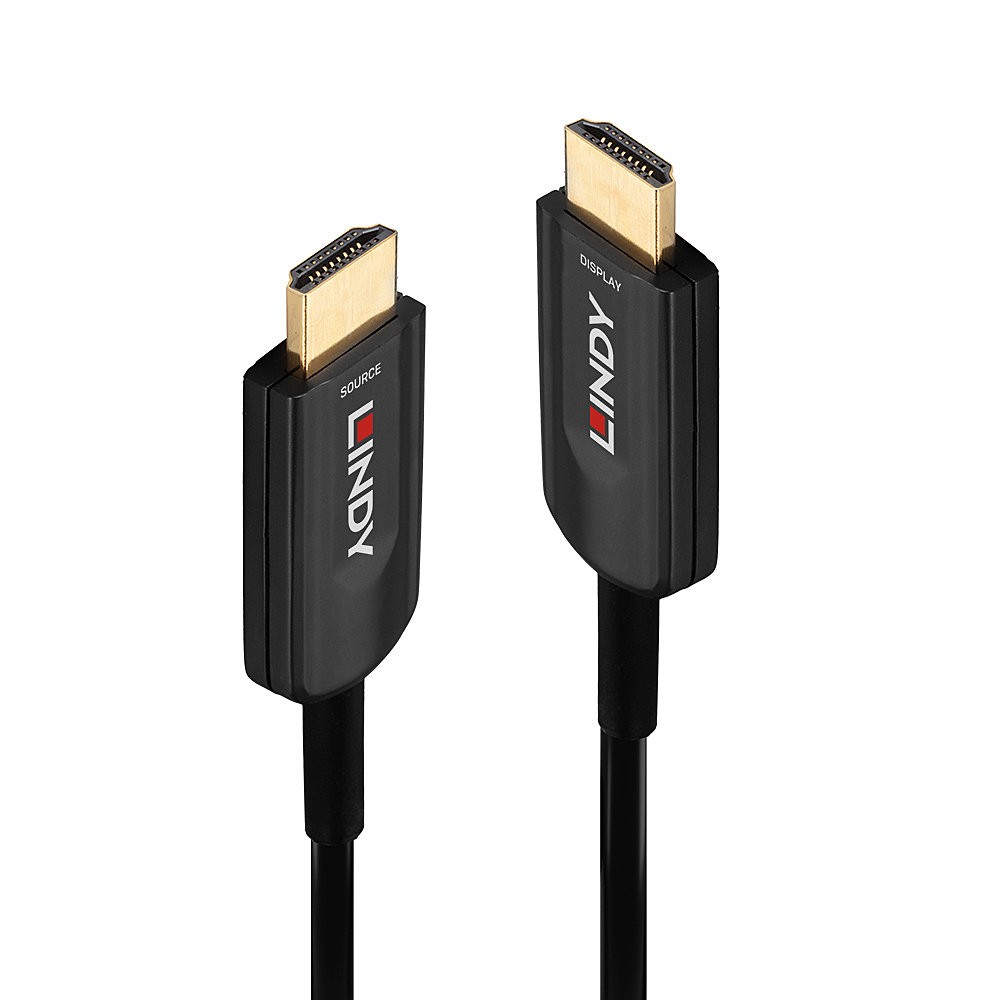 Lindy 15m Fibre Optic Hybrid Ultra High Speed HDMI Cable - Lindy 15m