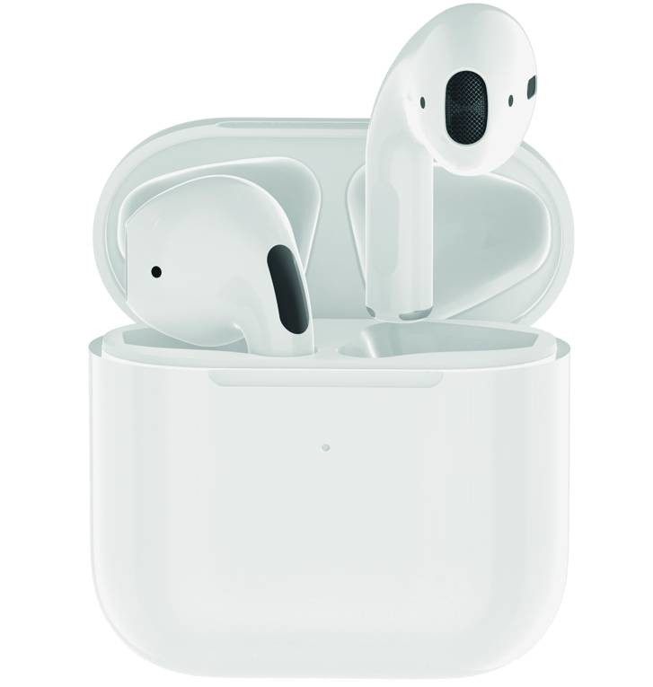 2GO TWS Mini Headset Wireless In-ear Calls/Music Bluetooth White -