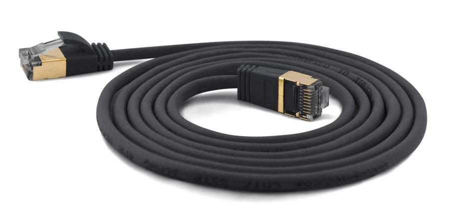 Wantec 7208 networking cable Black 15 m Cat7 S/FTP (S-STP) - Wantec