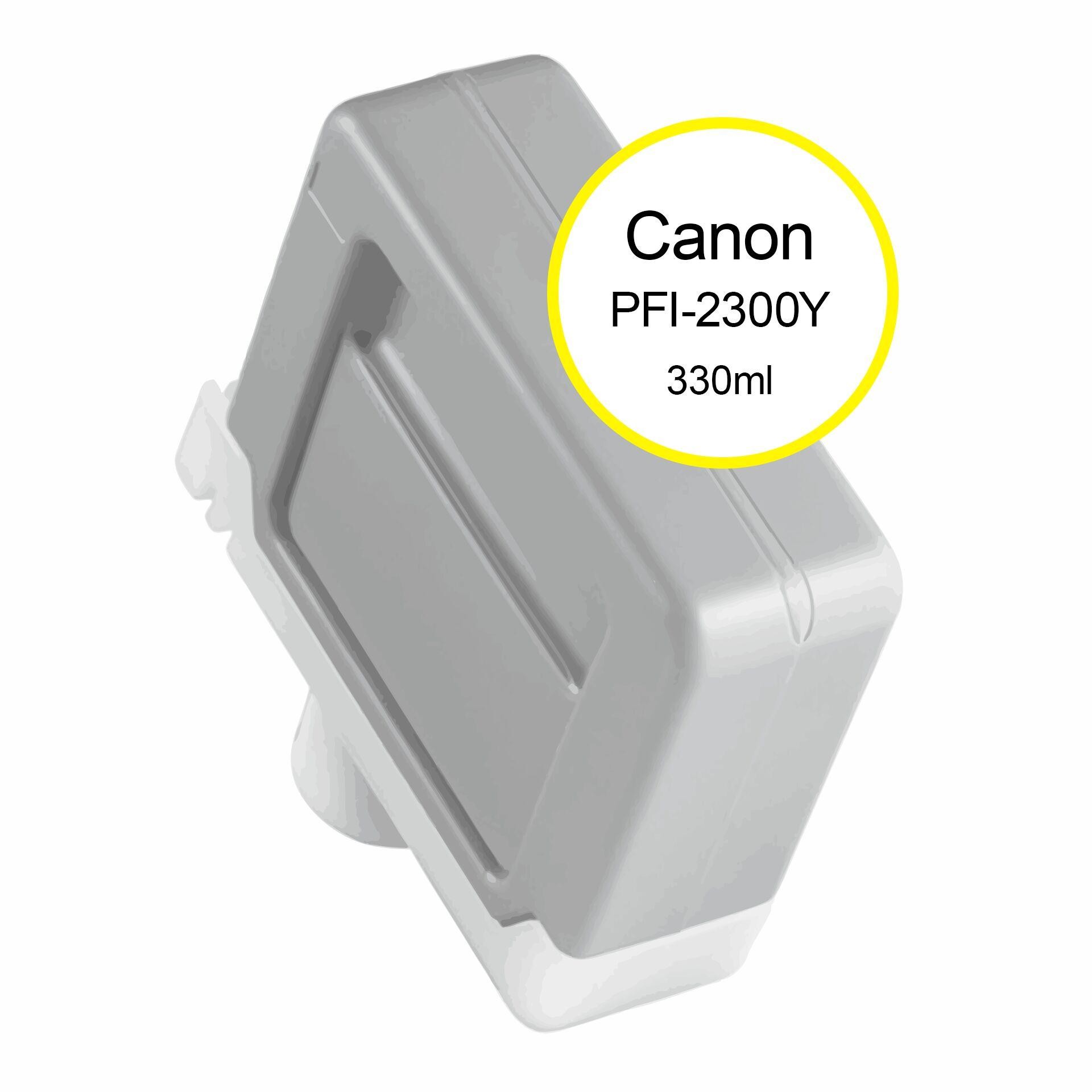 Canon PFI-2300 Y cartouche d'encre 1 pièce(s) Original Jaune - Canon