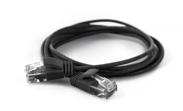 Wantec 7322 cable de red Negro 25 m Cat6a U/UTP (UTP) - Wantec 7322,