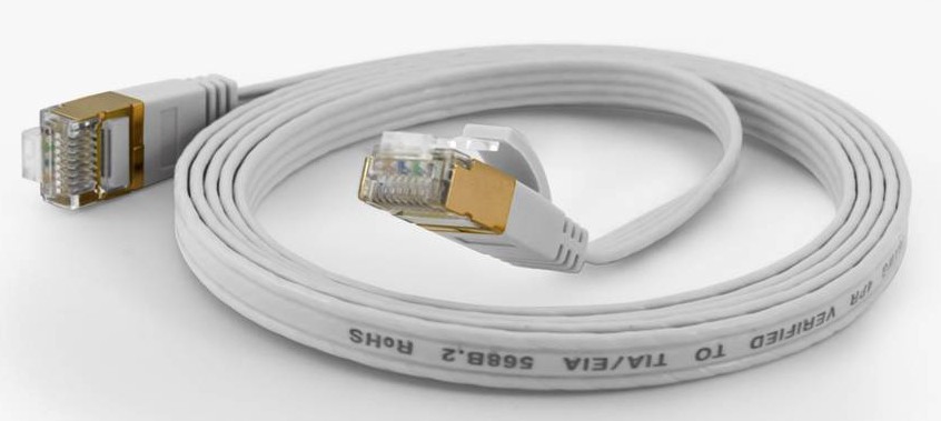 Wantec 7012 networking cable White 15 m Cat6a F/UTP (FTP) - Wantec