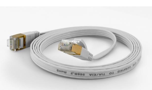 Wantec 7011 networking cable White 10 m Cat6a F/UTP (FTP) - Wantec