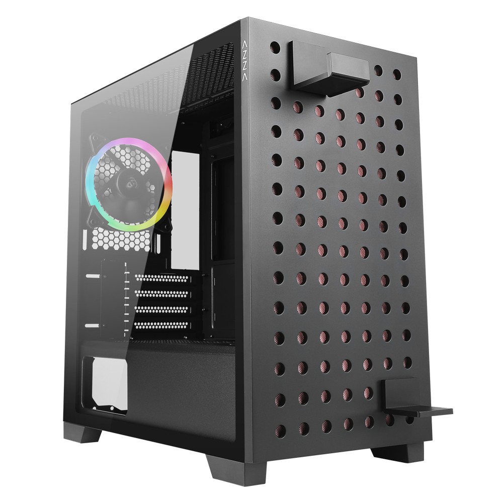 Azza Elise Tower Black - Azza Elise, Tower, PC, Black, ITX, micro ATX,