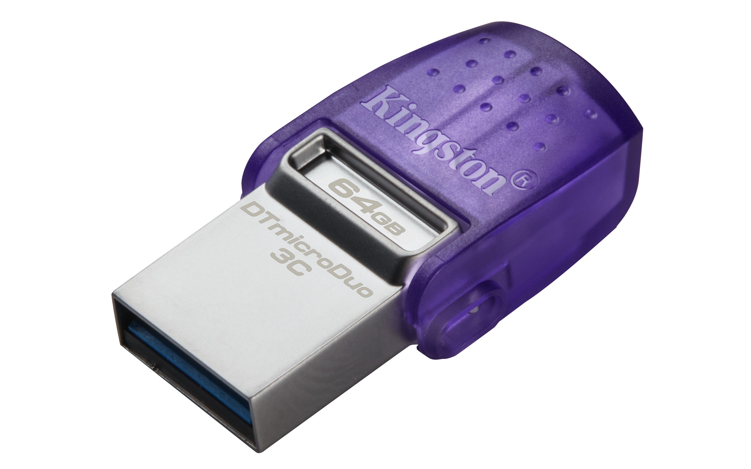 Kingston Technology DataTraveler 64GB microDuo 3C 200MB/s dual USB-A +