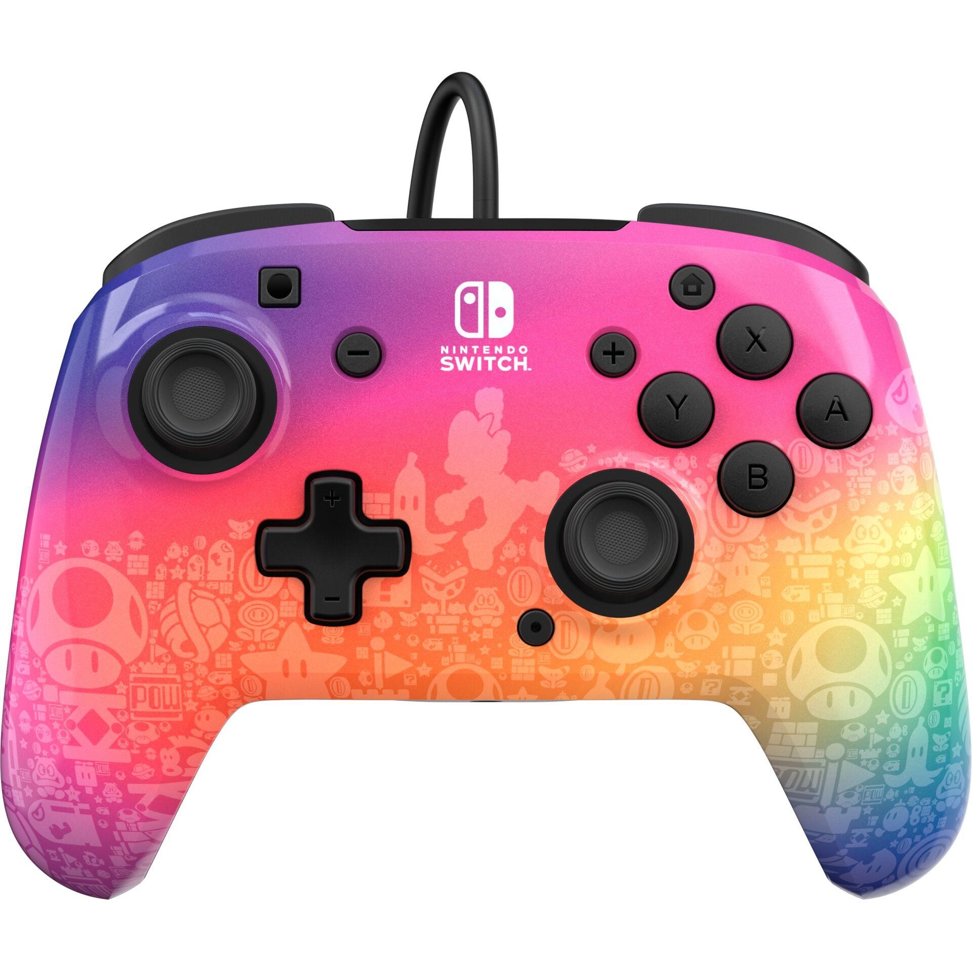 PDP REMATCH Wired Controller: Star Spectrum for Nintendo Switch,