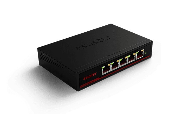 Asustor ASW205T network switch Unmanaged 2.5G Ethernet (100/1000/2500)