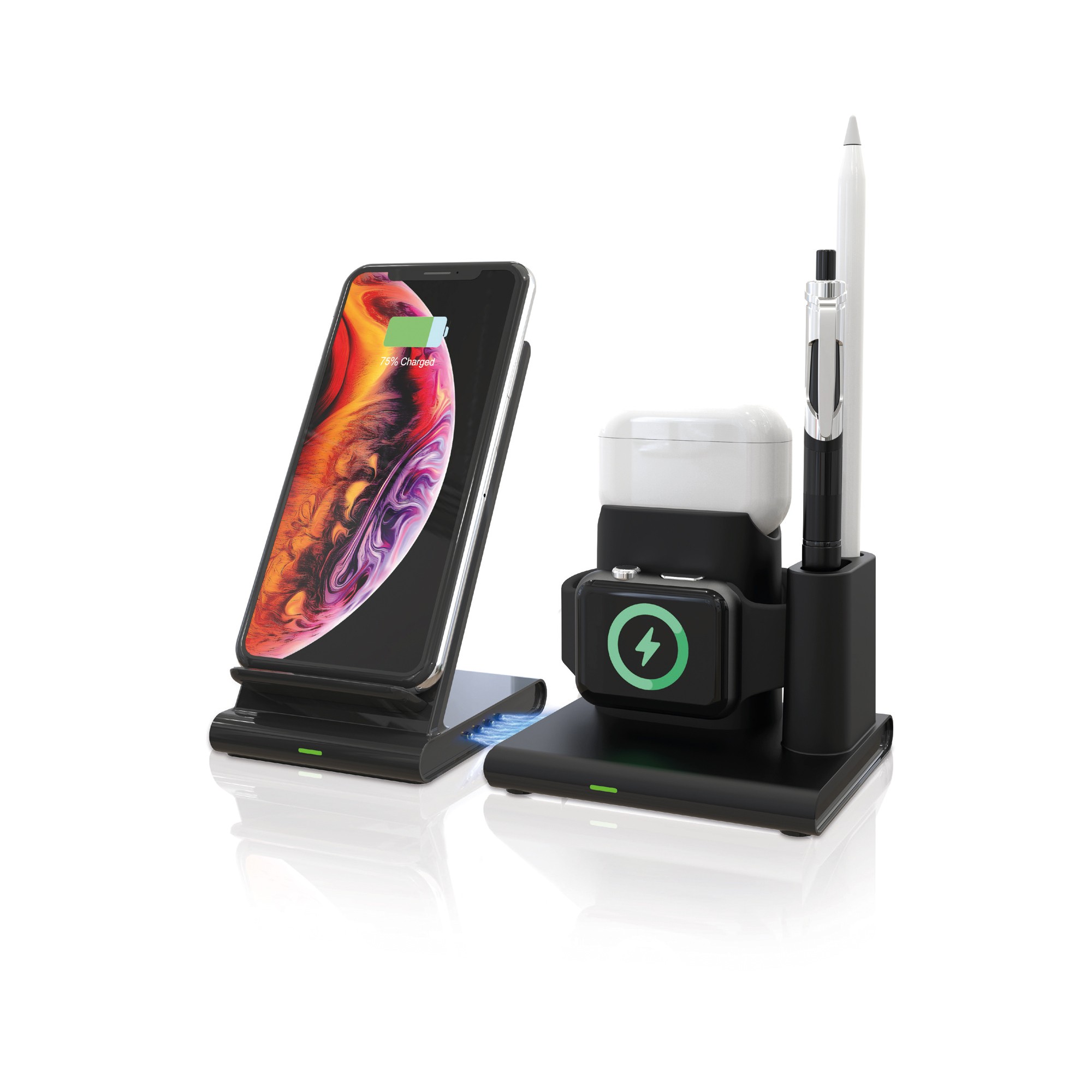 RealPower ChargeAIR Connect Smartphone, Smartwatch, Tablet Black USB