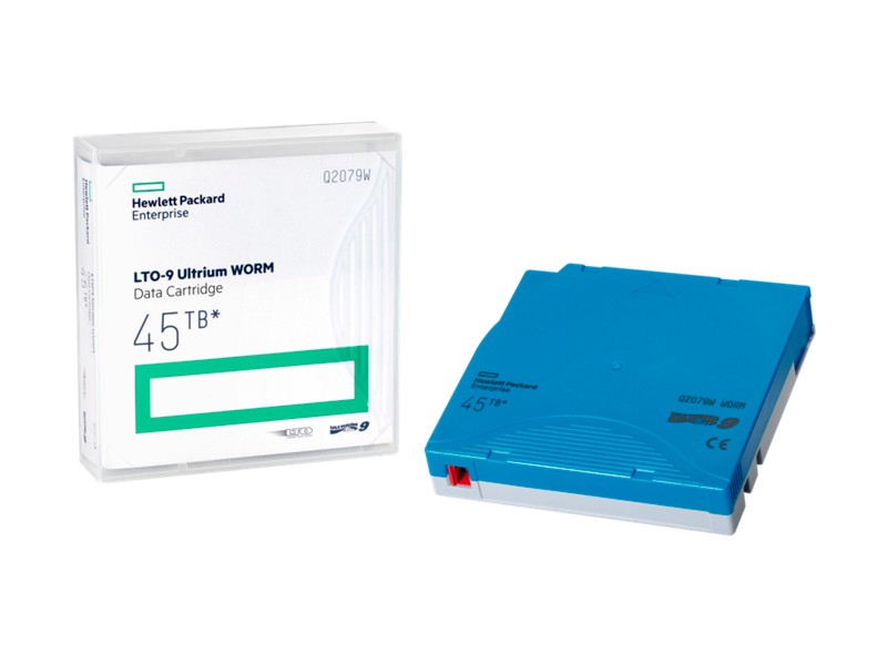 HPE LTO-9 Ultrium 45TB WORM Data Cartridge - HPE LTO-9 Ultrium 45TB